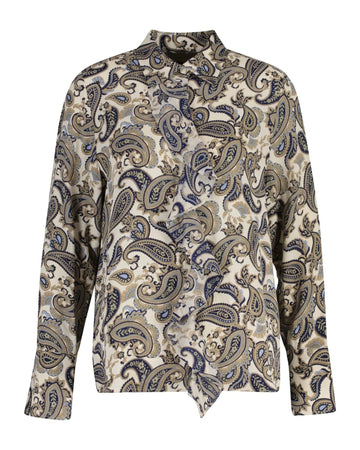 Πουκάμισο Από Βισκόζη με Μοτίβο, Γιακά & Βολάν GANT